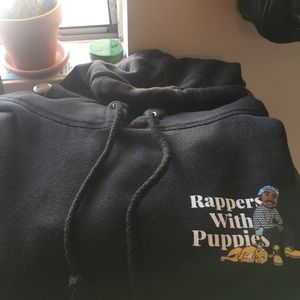 Rappers with puppies Hoodie!